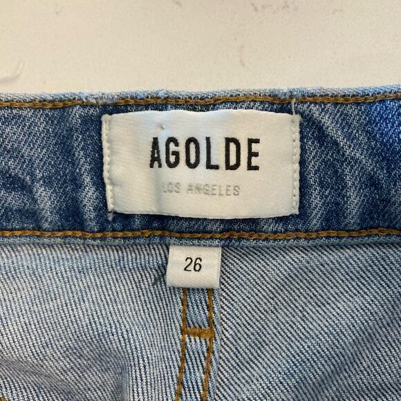 AGOLDE Riley High Rise Straight Crop Jeans‎ size 26 - Picture 6 of 11